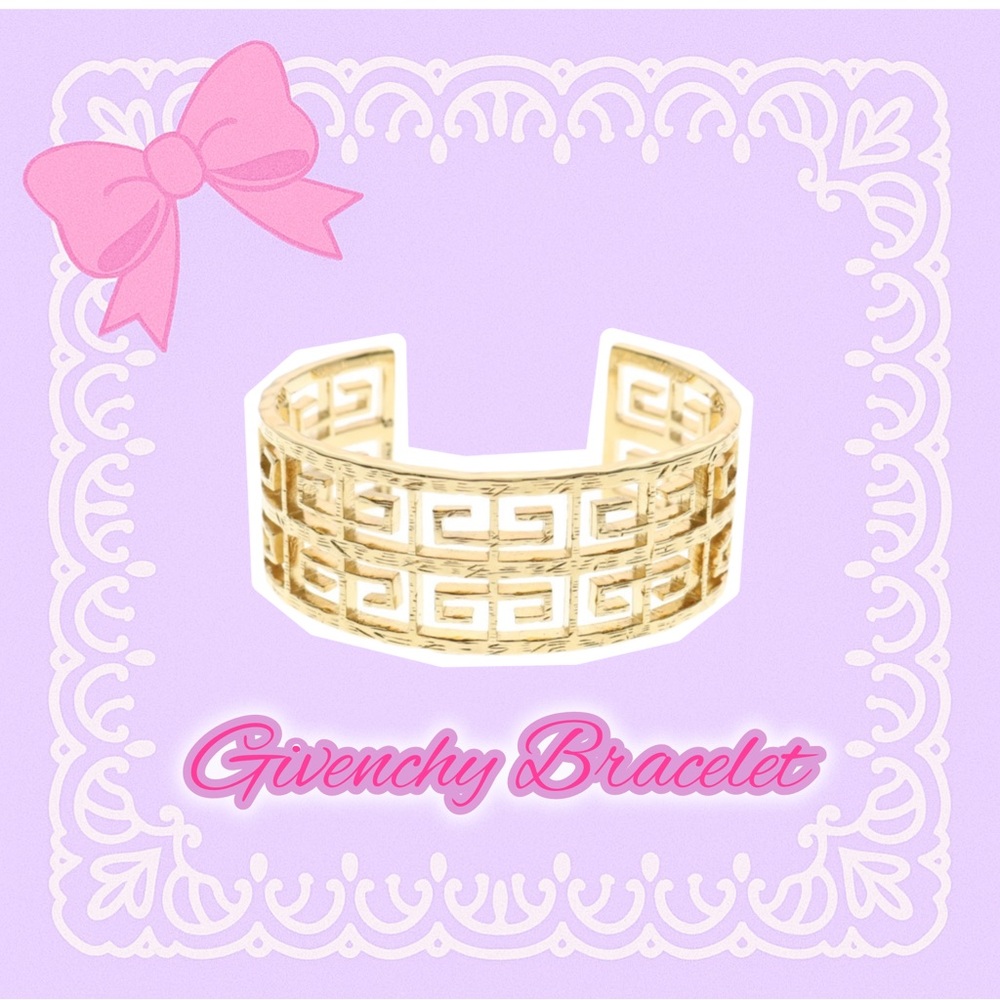 Givenchy Gold Logo Bracelet